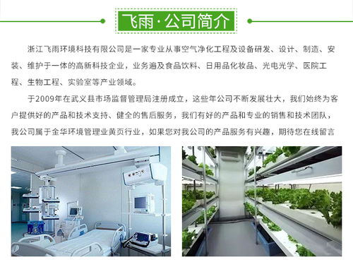浙江飛雨 專(zhuān)業(yè)打造無(wú)塵凈化車(chē)間，一體化設(shè)計(jì)與施工的可靠伙伴